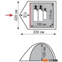 Палатки Totem Tepee 2 V2