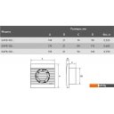 Вытяжная и приточная вентиляция Electrolux Basic EAFB-100TH (таймер и гигростат)