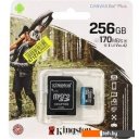 Карты памяти Kingston Canvas Go! Plus microSDXC 256GB (с адаптером)