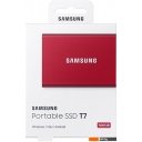 Внешние накопители Samsung T7 500GB (красный)