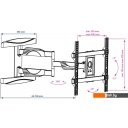 Кронштейны Kromax ATLANTIS-60 (черный)