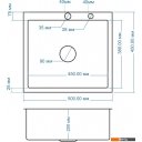 Кухонные мойки Avina HM5045 (нержавеющая сталь)