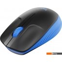 Мыши Logitech M190 (черный/синий)
