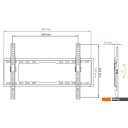 Кронштейны Kromax IDEAL-102 (черный)