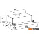 Вытяжки LEX Hubble 600 (черный) Вытяжки LEX Hubble 600 (черный)