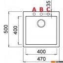 Кухонные мойки Elleci Quadra 102 Aluminium M79