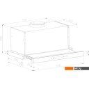 Вытяжки Backer TH60CL-2F200-SHINY BLACK RC