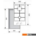 Варочные панели Akpo PGA 302 FGC BL