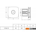 Вытяжная и приточная вентиляция CATA X-MART 10 Inox