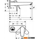 Смесители Hansgrohe Talis E 71734670 (черный матовый)