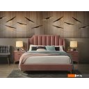Кровати Signal Monako Velvet 160x200 (розовый)