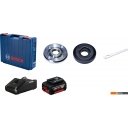 Угловые шлифмашины (болгарки) Bosch GWS 180-LI Professional 06019H9021 (с 2-мя АКБ, кейс)