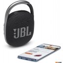 Беспроводные и портативные колонки JBL Clip 4 (черный)