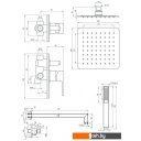 Душевые панели и гарнитуры Deante Anemon NAC 09AP