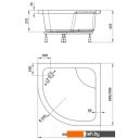 Душевые поддоны Deante Deep 90x90 KTD 041B