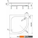 Душевые поддоны Deante Standard Plus II 80x80 KTU 032B