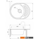 Кухонные мойки Deante Twist ZEU 311C (оформление)