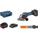 Угловые шлифмашины (болгарки) Bosch GWS 18V-15 SC Professional 06019H6101 (с 2-мя АКБ, кейс)