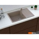 Кухонные мойки GranFest GF-LV-760L (песочный)
