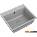 Кухонные мойки GranFest GF-V-580 (серый)