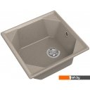 Кухонные мойки GranFest GF-U-500 (песочный)