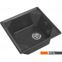Кухонные мойки GranFest GF-U-500 (графит)
