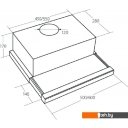 Вытяжки Akpo Light eco twin 50 WK-7 (черный)