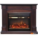 Электрокамины и биокамины Smolcom Boston MB/L26 (махагон коричневый антик)