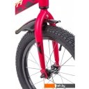 Детские велосипеды Novatrack Tornado 16 (красный/желтый, 2019)