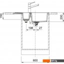 Кухонные мойки Franke Sirius 2.0 S2D 651-78 Tectonite 143.0628.385 (белый)