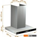 Вытяжки Backer CH60E-TGL200 SSBK Glass Вытяжки Backer CH60E-TGL200 SSBK Glass