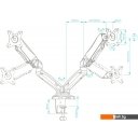 Кронштейны Onkron G160 (черный) Кронштейны Onkron G160 (черный)