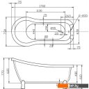 Ванны BelBagno BB20 170x73