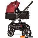 Детские коляски и аксессуары Lorelli Lora 2021 (2 в 1, luxe red elephants)