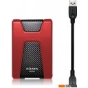 Внешние накопители A-Data DashDrive Durable HD650 AHD650-1TU31-CRD 1TB (красный)