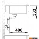 Кухонные мойки Blanco Rotan 400-U 521334 (белый)