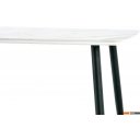 Кухонные столы и обеденные группы Halmar Marco 120/70 (белый мрамор/черный)