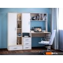 Полки, стеллажи, системы хранения Сокол СТ-9 (венге/беленый дуб)