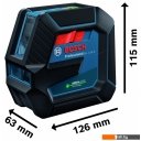 Лазерные нивелиры Bosch GLL 2-15 G Professional 0601063W02 (LB 10 + DK 10, кейс)