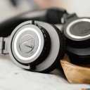 Наушники и гарнитуры Audio-Technica ATH-M50XBT2 (черный)