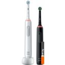 Электрические зубные щетки и ирригаторы Oral-B Pro 3 3900 Duo Cross Action + Sensi White D505.523.3H