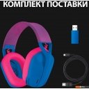 Наушники и гарнитуры Logitech G435 Lightspeed (синий/малиновый)