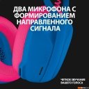 Наушники и гарнитуры Logitech G435 Lightspeed (синий/малиновый)