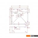 Кухонные мойки Aquasanita Aira AIR100N-T (графит)