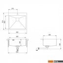 Кухонные мойки Aquasanita Aira AIR100N-T (графит)