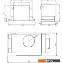 Вытяжки Akpo Neva Glass Eco 80 WK-4 (черный/нержавеющая сталь)