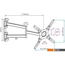 Кронштейны VLK TRENTO-19 (черный)