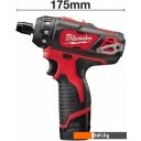 Шуруповерты, гайковерты, электроотвертки Milwaukee M12 BD-202C 4933441900 (с 2-мя АКБ, кейс)