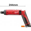 Шуруповерты, гайковерты, электроотвертки Milwaukee M4 D-202B 4933440475 (с 2-мя АКБ)
