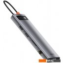 USB-хабы и док-станции Baseus Metal Gleam Series 11-in-1 Multifunctional HUB Type-C Hub Docking Station CAHUB-CT0G